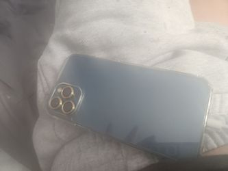 Blue Iphone 12 promax Att&t