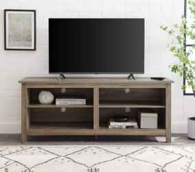 Grey TV Stand (holds up to 65” TV)
