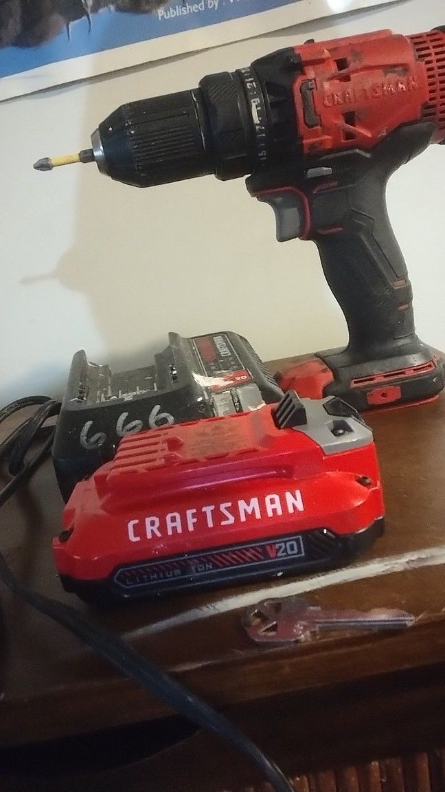 Craftsman Drill Battery And Charger