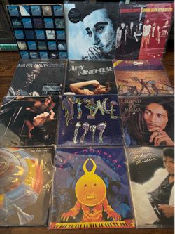 Vinyl records sale
