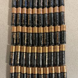 50 AA Copper Top Batteries