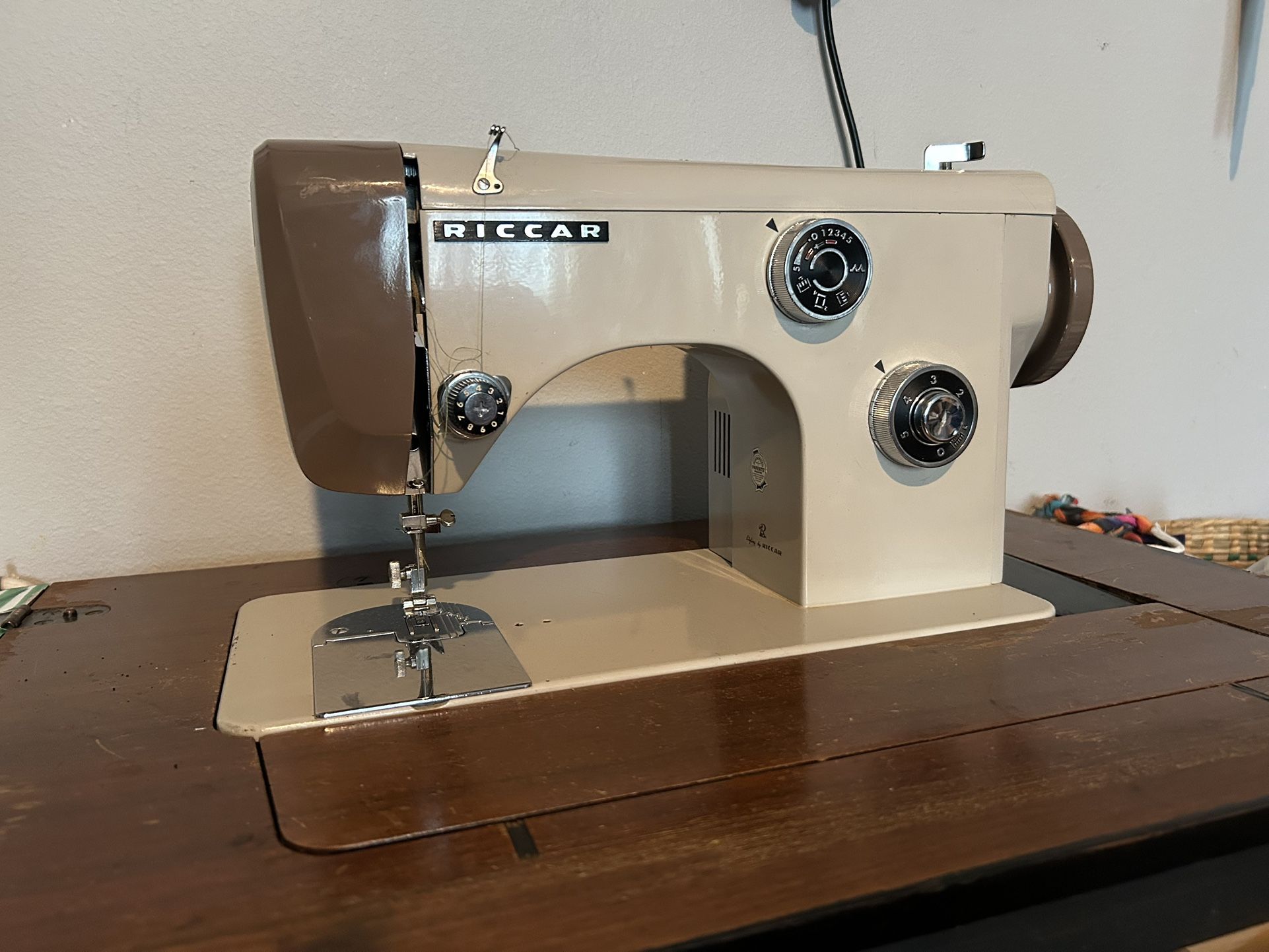 Vintage Riccar Sewing machine
