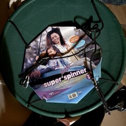 PlayMonster Swing, Hunter Green, 40" Super Duper Spinner 