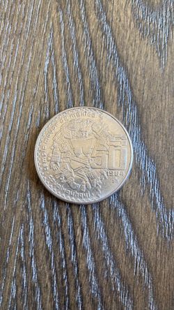 Diosa de la luna moneda 50 pesos 1984