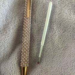 Rhinestone And Pearl, Pink Pen