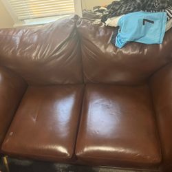 Brand New Leather Couch 