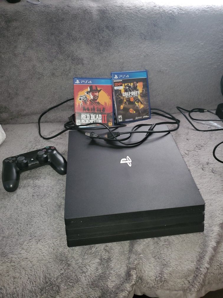 Early Christmas Gift Ps4 pro 1tb system with Full VR setup