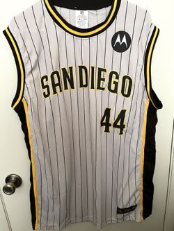 San Diego Padres Musgrove Basketball Jersey XL