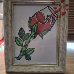 8X11 Hand Painted Piece By Me