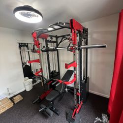 💥❗️NEW‼️FREE ASSEMBLY/DELIVERY 🔥🚚💥SMITH MACHINE✅ Complete Bundle✅