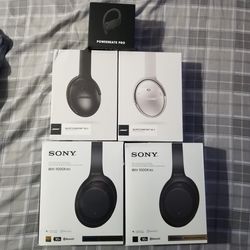 Headphones bose beats ans sony new sealed