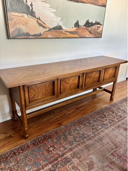 Vintage Drexel Console Table