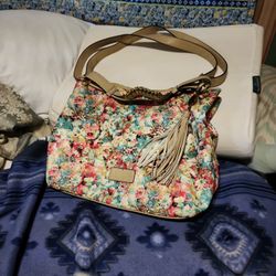 Womens Floral Purse
