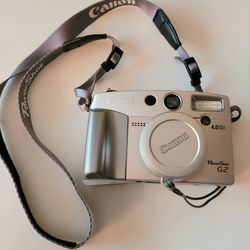 Canon PowerShot G2 4MP Digital Camera Kit w/ Box, Manuals, Charger & Accessories tested