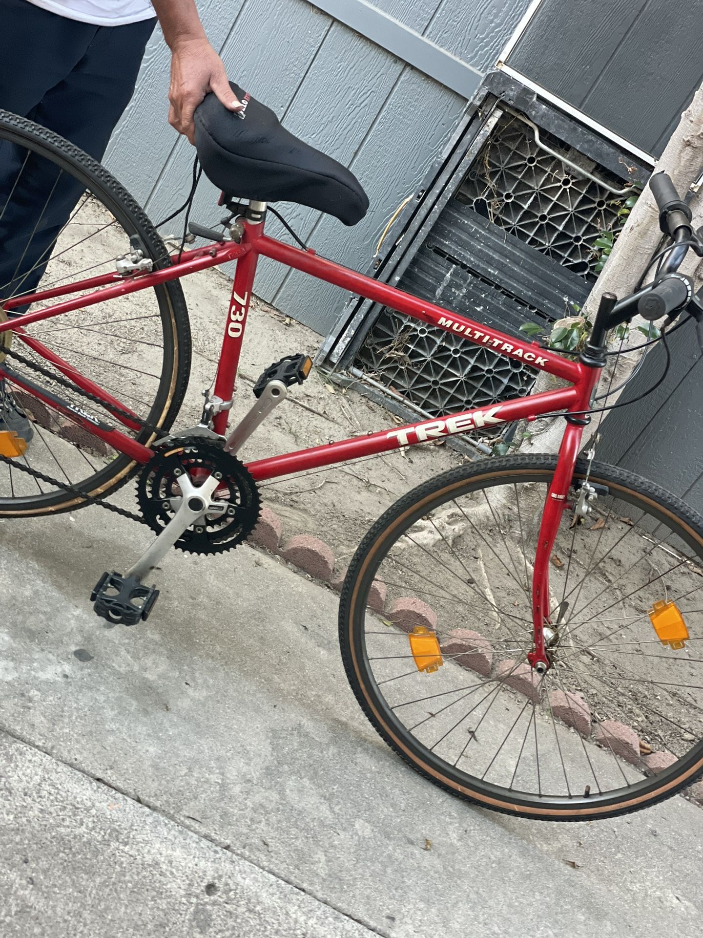 Red Trek Bike