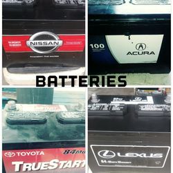 Batteries: Reconditioned and new