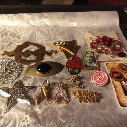 Brooches And Enamel Pins 