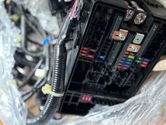 Automotive Fuse Box with Wiring Harness