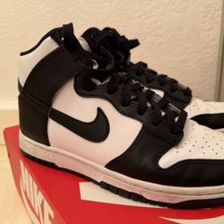 Nike dunk HI Retro …pandas Size 7.5 Men’s