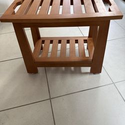 New Assembled Shower Bench