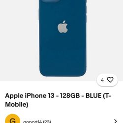 iPhone 13 Blue 