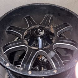 20” Rims For Truck (Universal Lug Pattern)