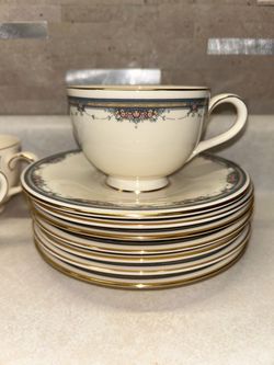 7 Vintage Royal Doulton Albany Cups & Saucers