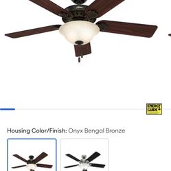 Hunter Ceiling Fan 52”