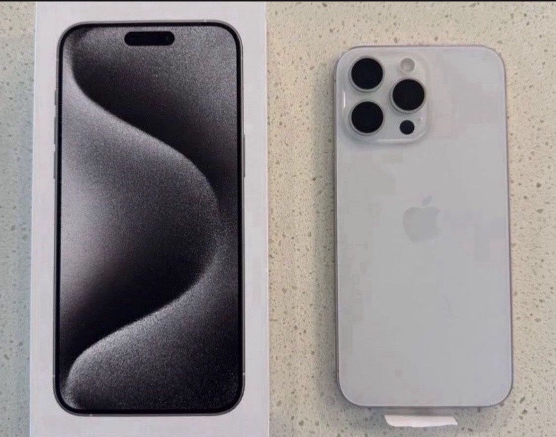🚩 Sale - 🚩 Iphone 15 Pro Max 1TB White Titanium 🚩Unlocked | $ 825.00 OBO - New - No box
