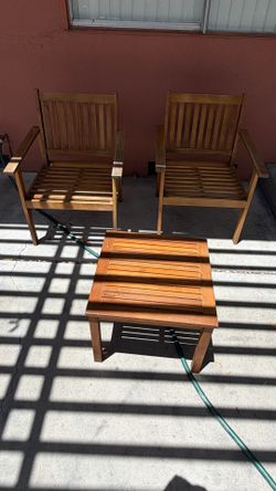 2 -Patio Chair and table