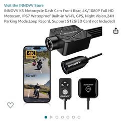 Motorcycle Dash Cam Or Any Vehicle 