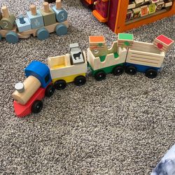 Colorful Wooden Train
