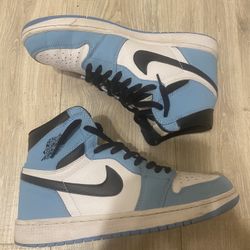 Size 10 - Jordan 1 Retro OG High University Blue (Read Description)