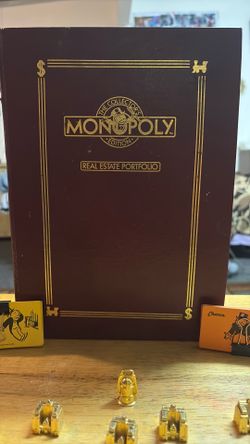 Monopoly Collector’s Edition pieces