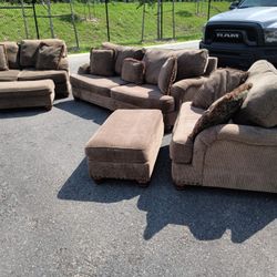 5 Piece Living Room Set 