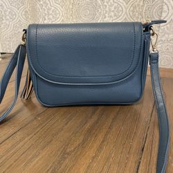 NOATD (contact info removed) No (contact info removed) Blue Leather Purse