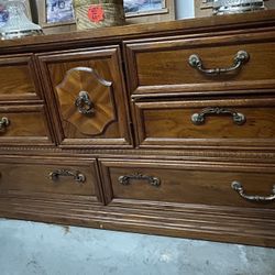 Vintage Broyhill Dresser Estate Furniture