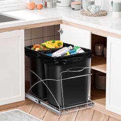 Trash can for cabinet/ botes de basura para gabinetes