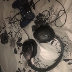 Ps4 Controller & Headset