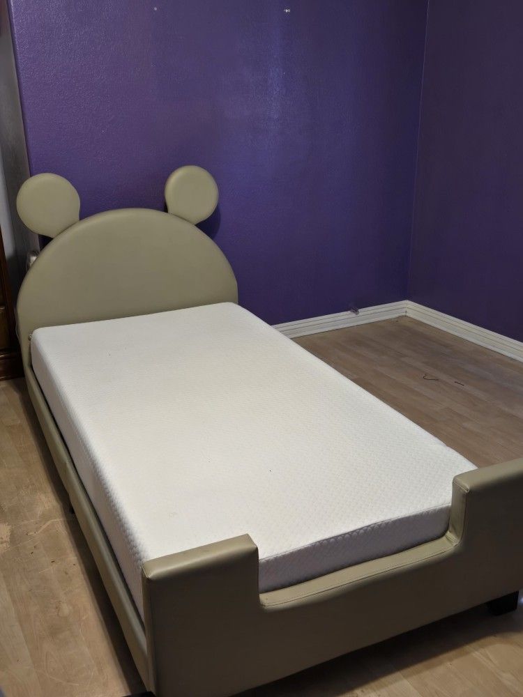 Twin  bed and matress