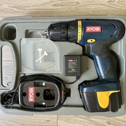 Ryobi cordless drill/screwdriver 7.2  v