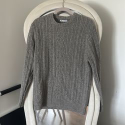 ZARA Cable Knit Sweater Men’s Size M