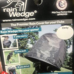 Rain Wedge For Golf Clubs