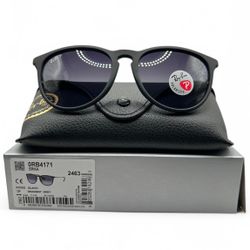 Ray-Ban Ericka Matte Black Sunglasses