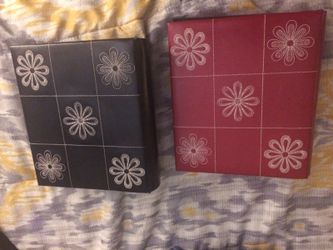 2 photo albums brand new.