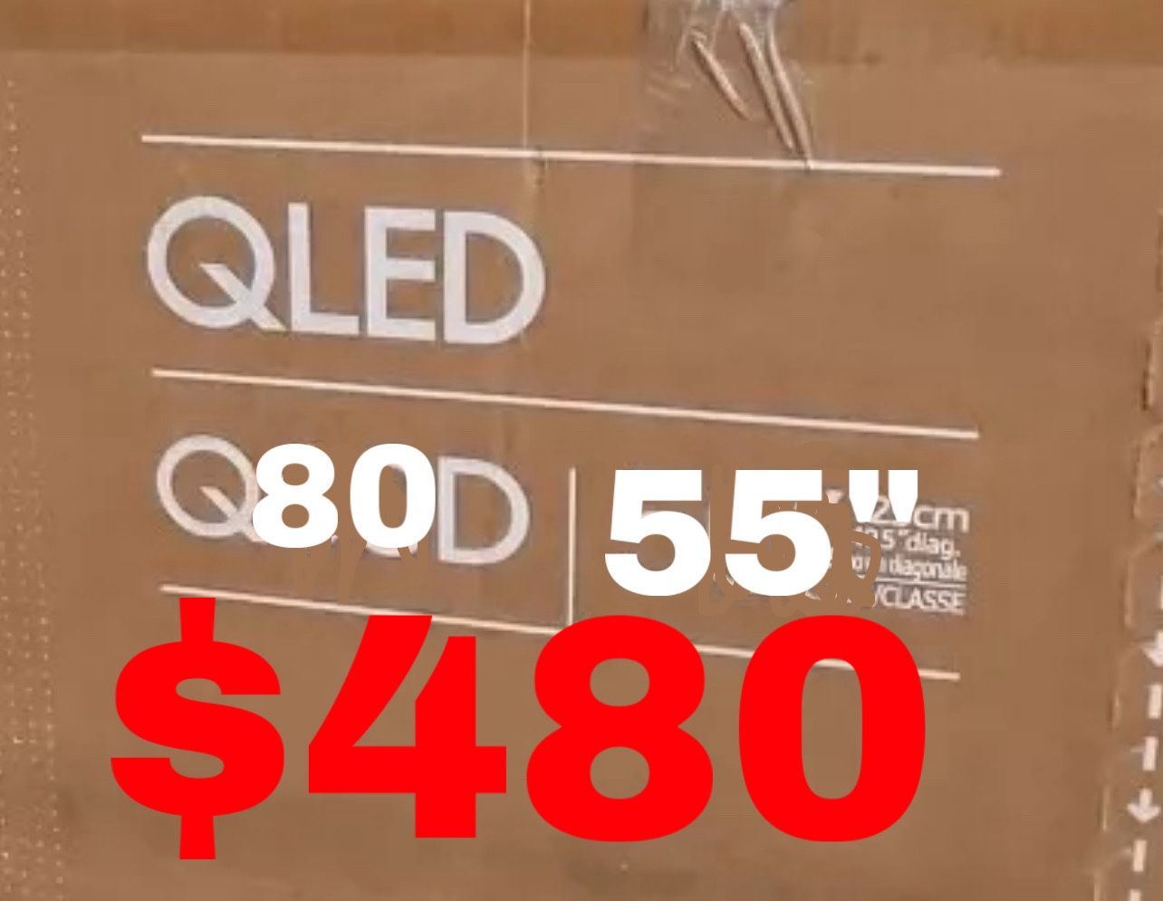 Samsung 55 QLED LED LCD 120Hz  Tv