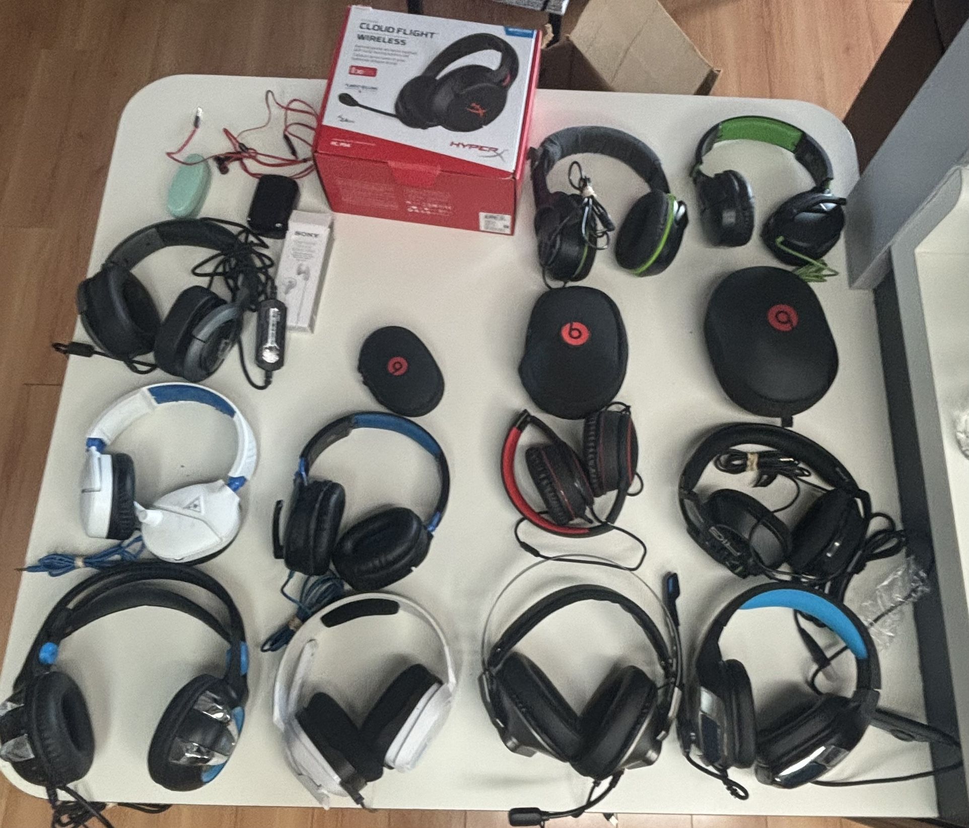 18 Pairs of Gaming Headsets & Headphones - HyperX, Beats, Turtle Beach & More