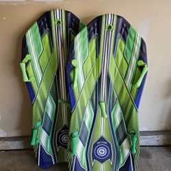 2 Sno-Storm Viper Snow Sleds With Handles (Costco Brand)