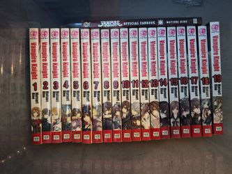 Vampire Knight Full Set 1-19, Vampire Knight Memories 1-8, & Fan Book