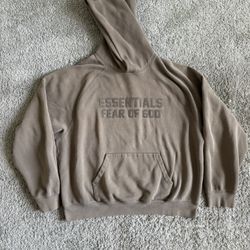 Essentials Tan Hoodie